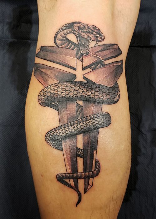 Snake Tattoo - Heatstroke Tattoo